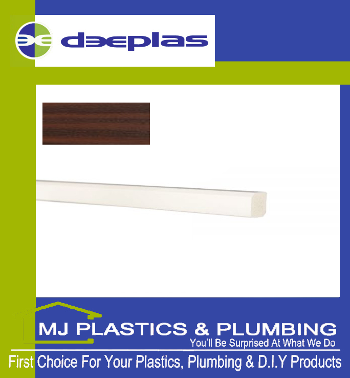 Deeplas Rectangle Trim 22mm x 19mm - Rosewood
